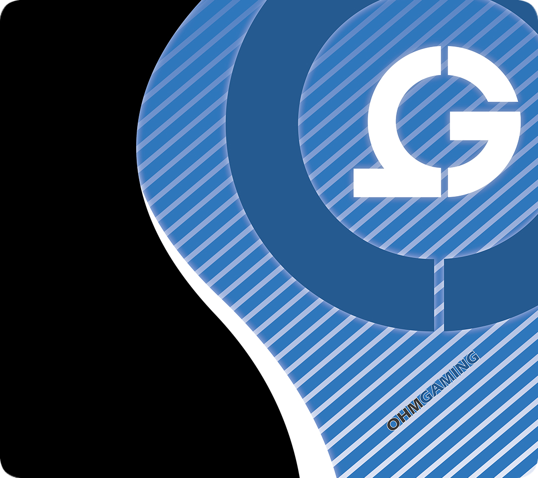 OHM Gaming custom mousepad artwork